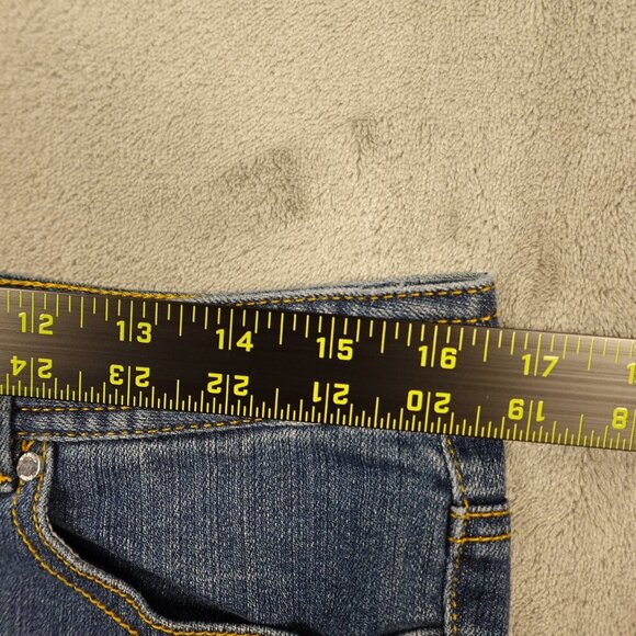 Michael Kors jeans slim fit straight women's 10 blue denim - Picture 6 of 14